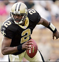 Saints QB Aaron Brooks